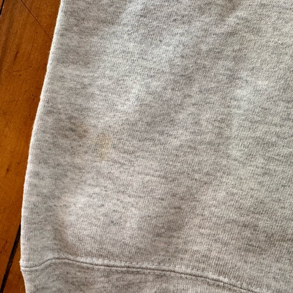 Vintage 1980s Carhartt Rugged Sweatshirt 80s Gray Reverse Weave Embroidered - Picture 10 of 10